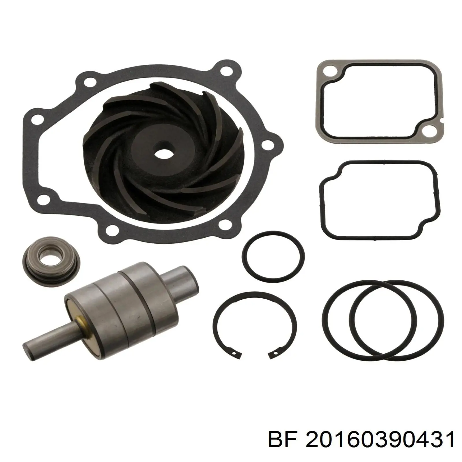Ремкомплект помпи води Mercedes A9062000004