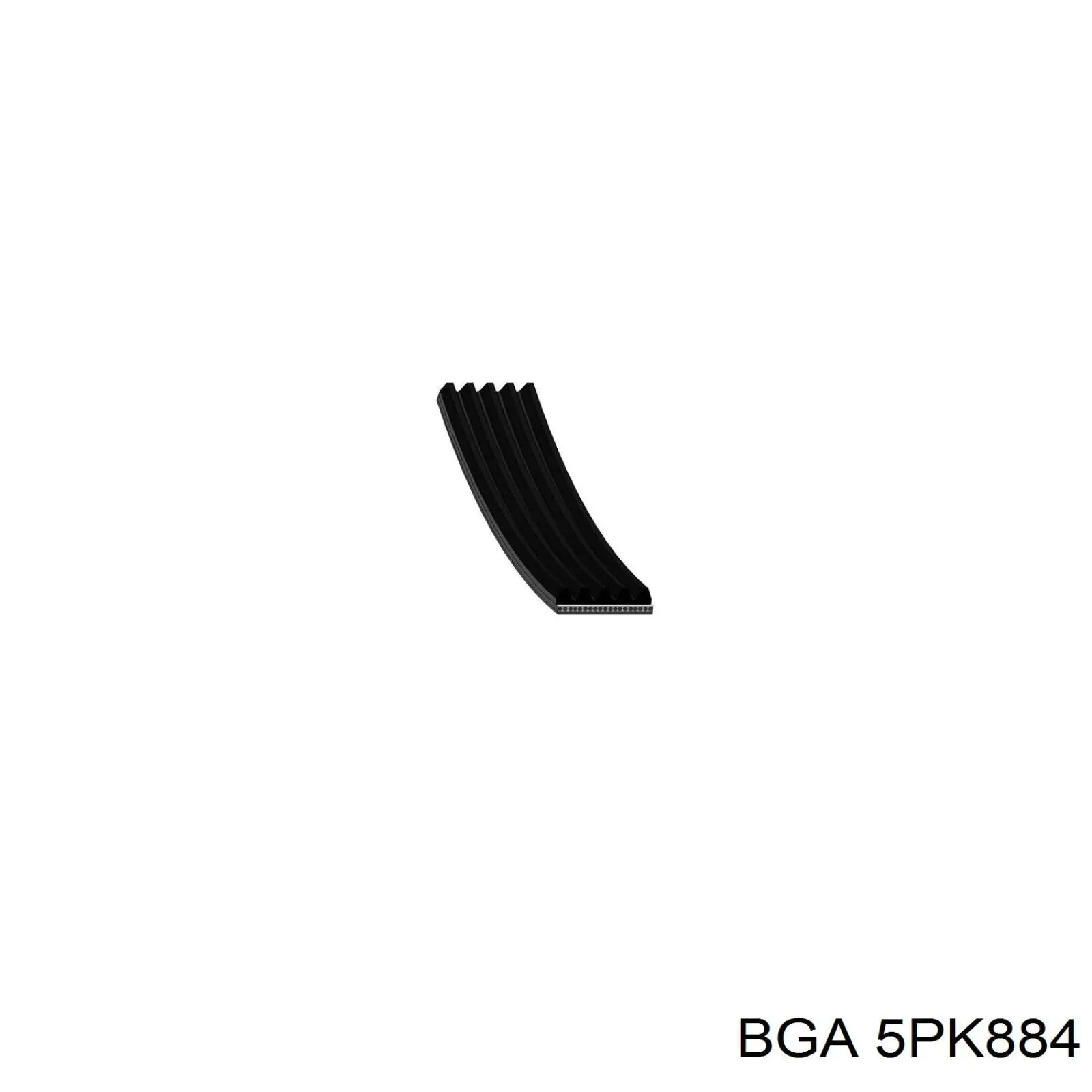 5PK884 BGA ремінь приводний, агрегатів