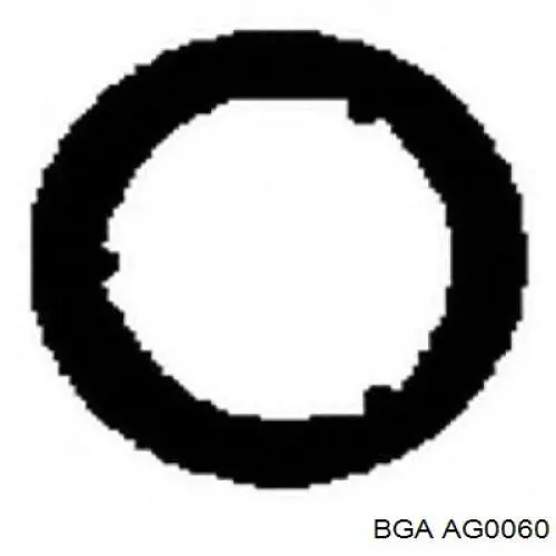 AG0060 BGA прокладка прийомної труби глушника