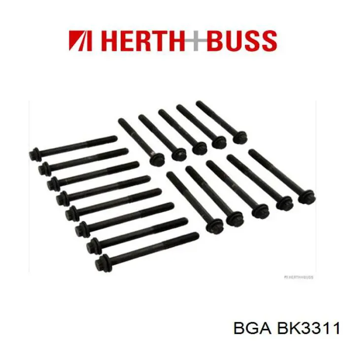 Болт головки блока циліндрів, ГБЦ BGA BK3311 ціна, від 35.59 USD