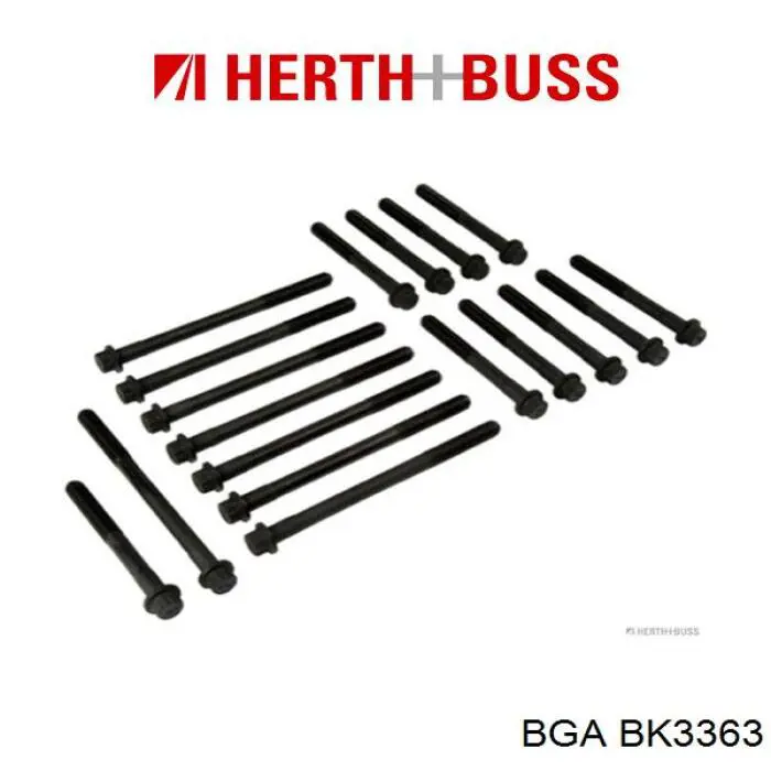 BK3363 BGA болт головки блока циліндрів, гбц