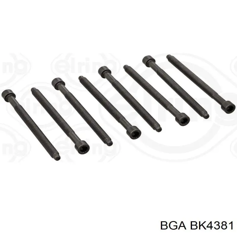 BK4381 BGA Болт головки блока цилиндров (Ком-кт)