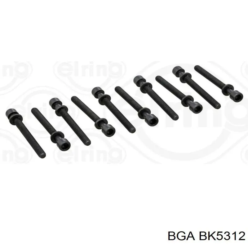 BK5312 BGA болт головки блока циліндрів, гбц