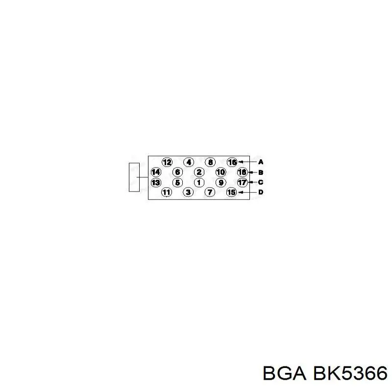 Купити BK5366 BGA Болт гбц