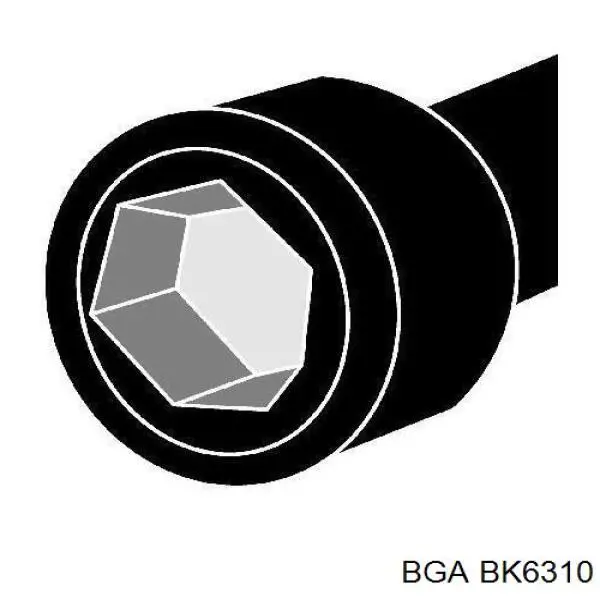 BK6310 BGA болт головки блока циліндрів, гбц