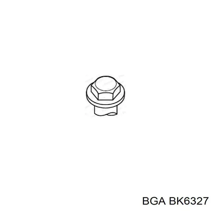 BK6327 BGA болт головки блока циліндрів, гбц