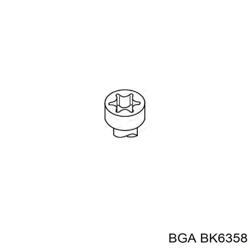 BK6358 BGA Болт кріплення головки блоку циліндрів