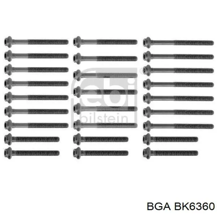 BK6360 BGA болт головки блока циліндрів, гбц