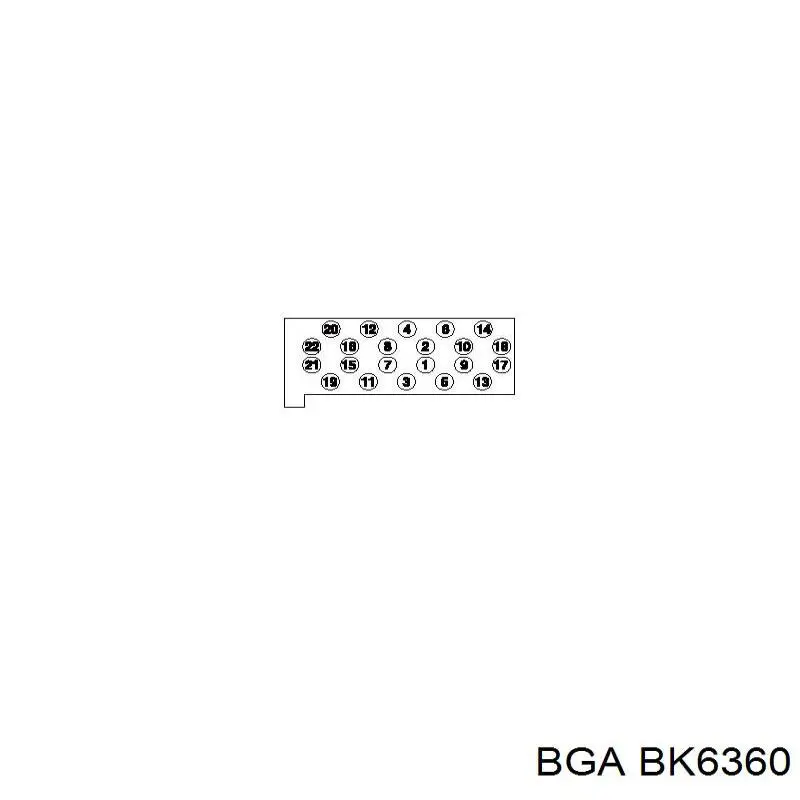 Болт головки блока циліндрів, ГБЦ BGA BK6360 ціна, від 25.89 USD