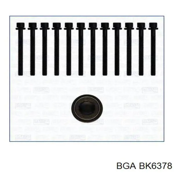 BK6378 BGA болт головки блока циліндрів, гбц