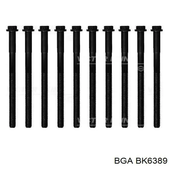 BK6389 BGA болт головки блока циліндрів, гбц