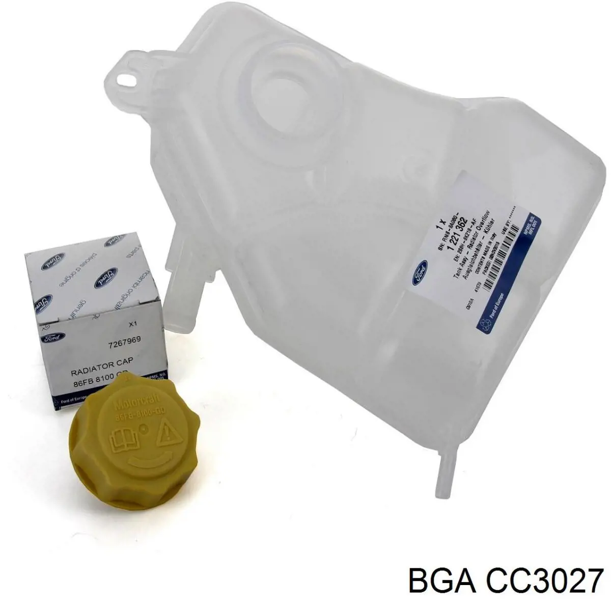 Кришка / пробка розширювального бачка BGA CC3027 ціна, від 2.82 USD