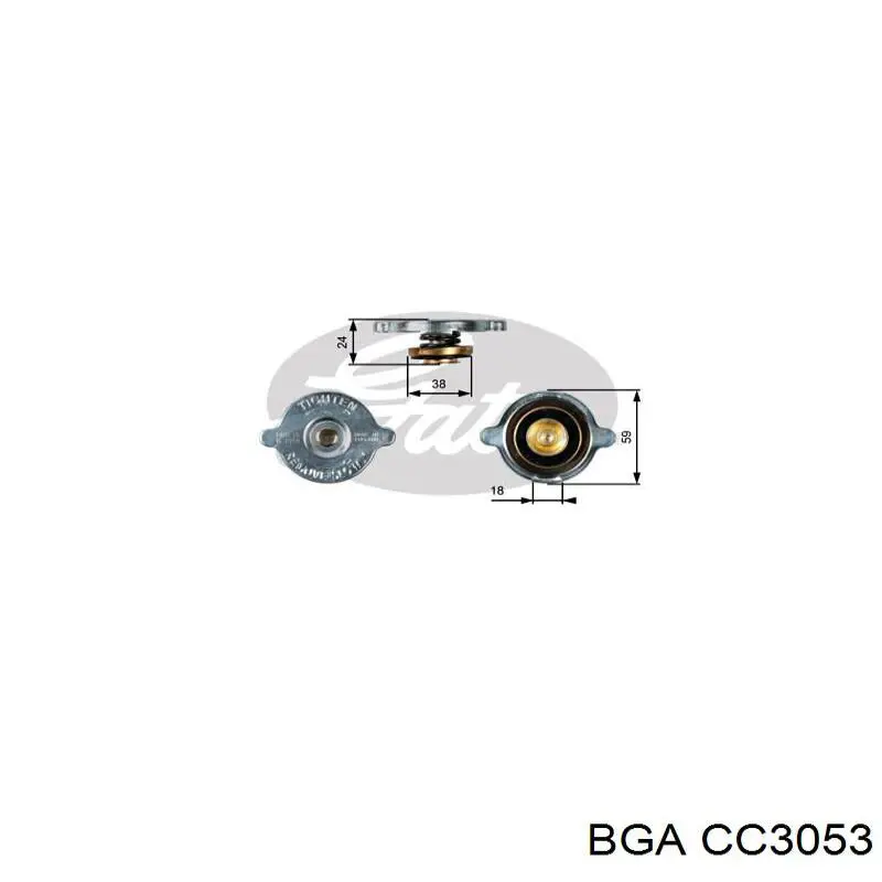 Купити CC3053 BGA Кришка радіатора