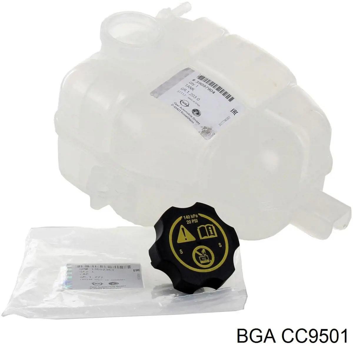 Купити CC9501 BGA Кришка розширювального бачка
