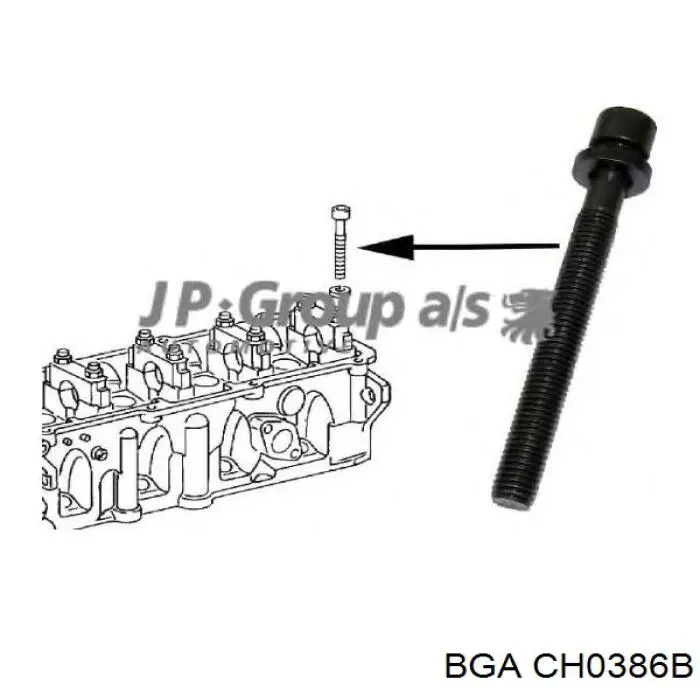 Прокладка ГБЦ BGA CH0386B ціна, від 16.42 USD