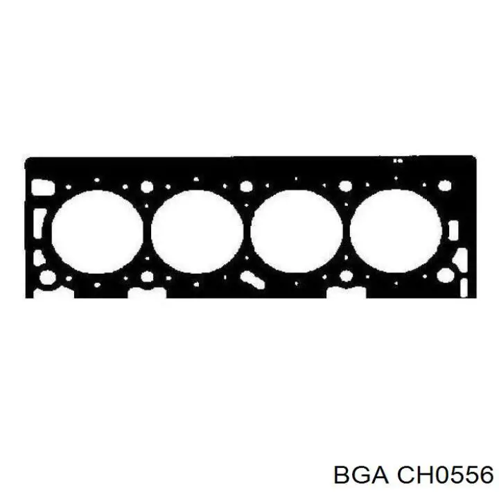CH0556 BGA прокладка головки блока циліндрів (гбц)