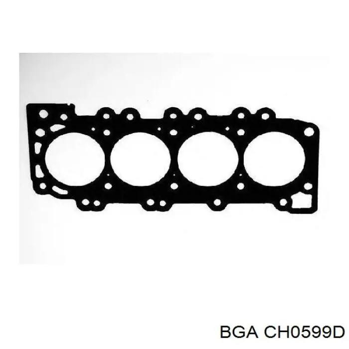 CH0599D BGA прокладка головки блока циліндрів (гбц)