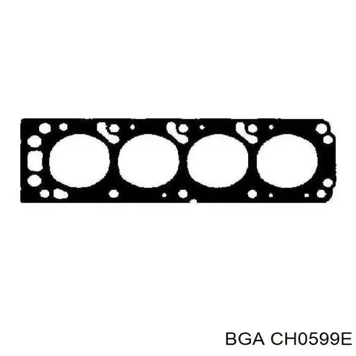 CH0599E BGA прокладка головки блока циліндрів (гбц)