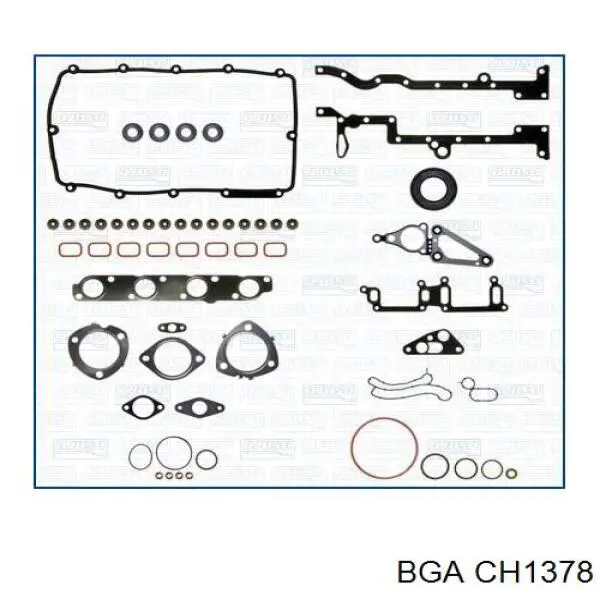 CH1378 BGA прокладка головки блока циліндрів (гбц)