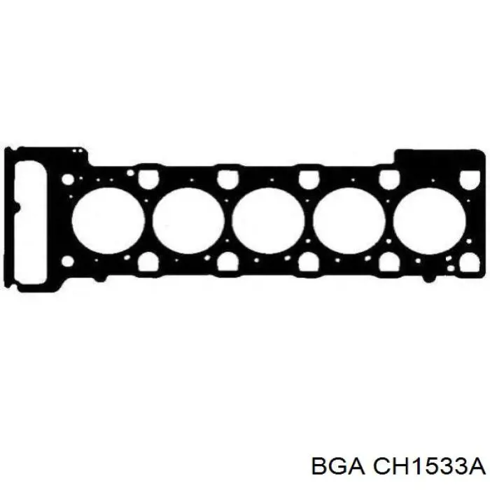 Прокладка ГБЦ LVB000250 Allmakes