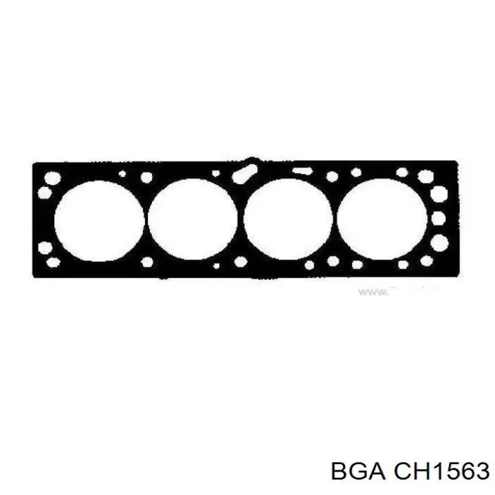 CH1563 BGA прокладка головки блока циліндрів (гбц)