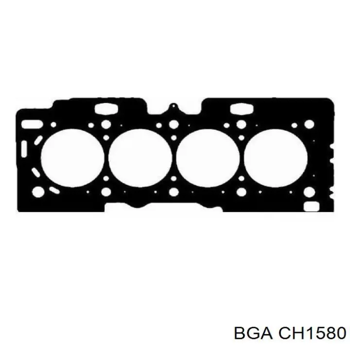 CH1580 BGA прокладка головки блока циліндрів (гбц)
