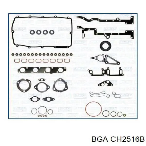 CH2516B BGA прокладка головки блока циліндрів (гбц)