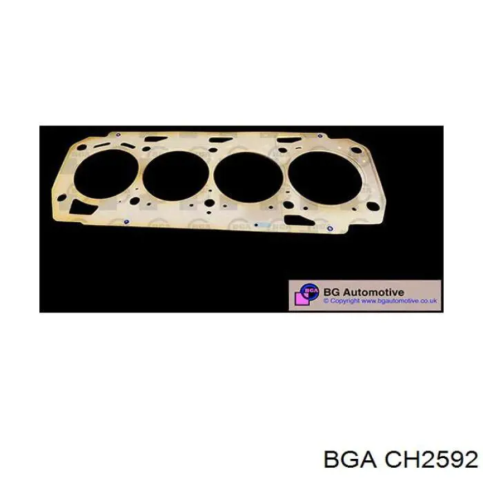 CH2592 BGA прокладка головки блока циліндрів (гбц, ліва)