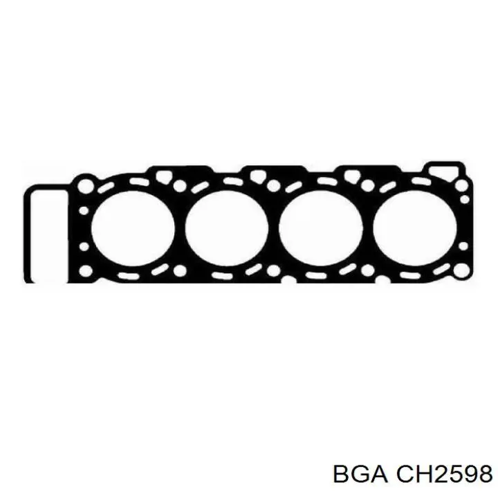CH2598 BGA прокладка головки блока циліндрів (гбц)