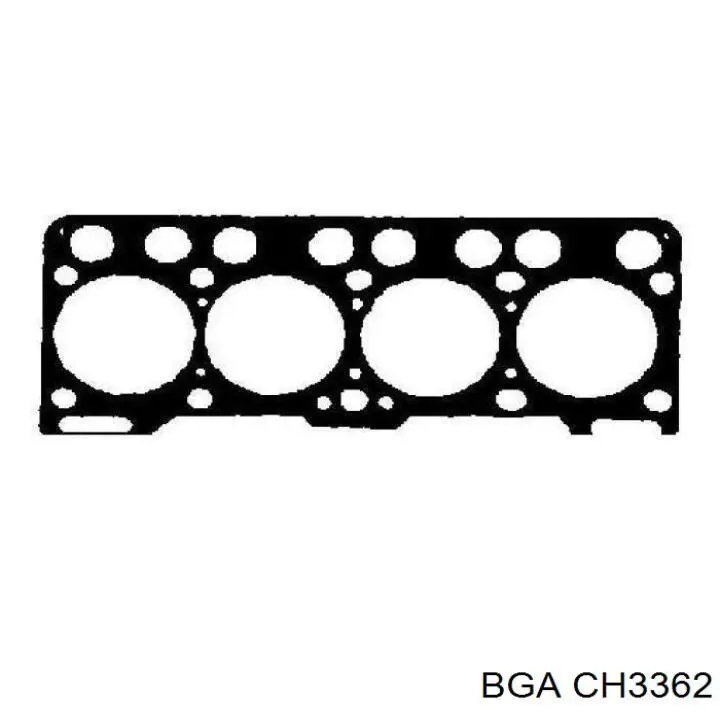 CH3362 BGA прокладка головки блока циліндрів (гбц)
