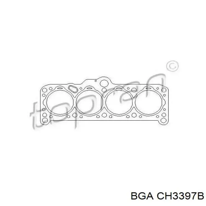 Прокладка ГБЦ BGA CH3397B ціна, від 10.23 USD