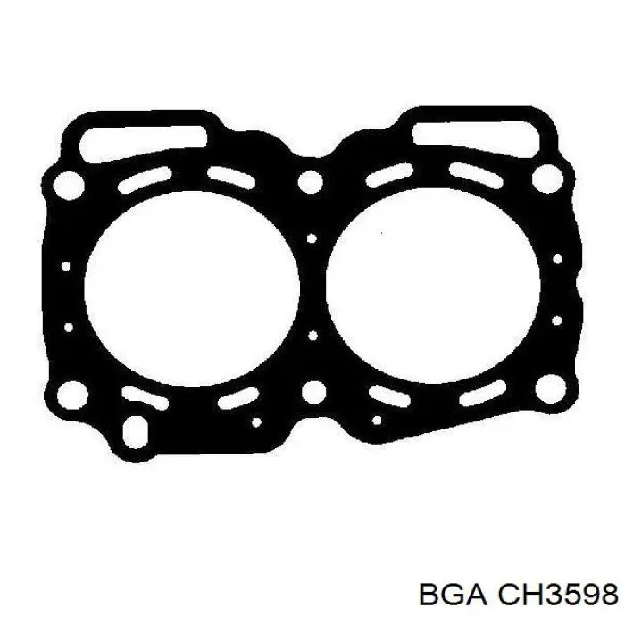 CH3598 BGA прокладка головки блока циліндрів (гбц)