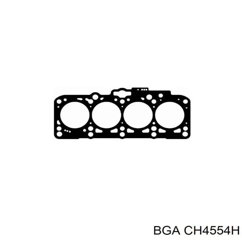 1106825 Ford прокладка головки блока циліндрів (гбц)