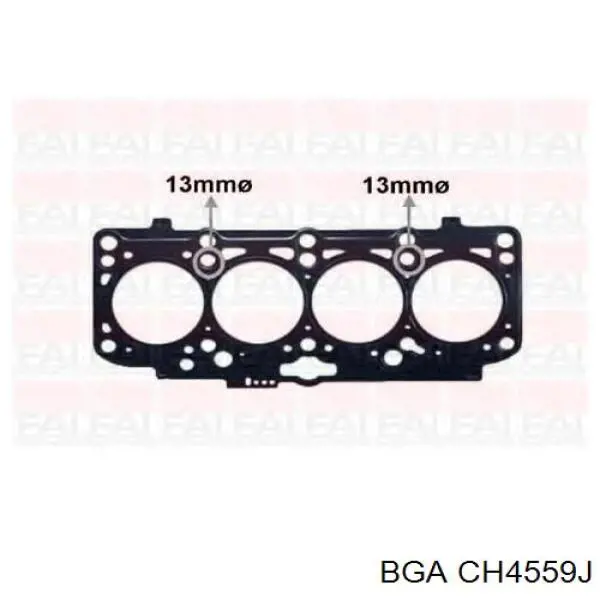 CH4559J BGA прокладка головки блока циліндрів (гбц)