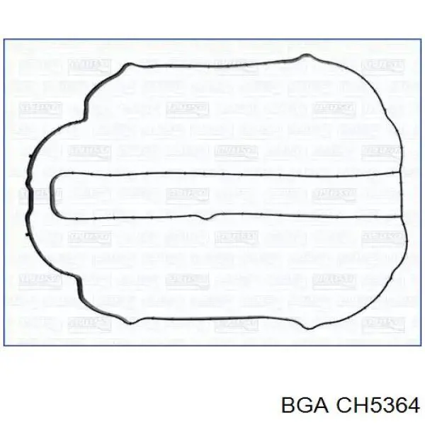 CH5364 BGA прокладка головки блока циліндрів (гбц)