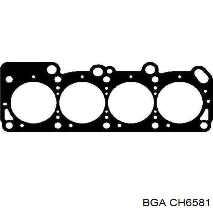 CH6581 BGA прокладка головки блока циліндрів (гбц)