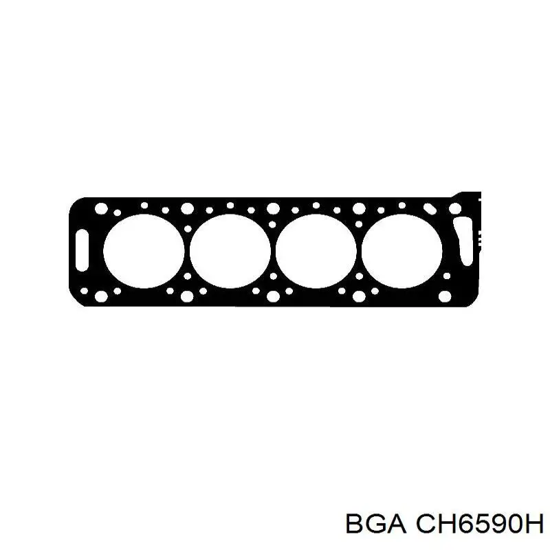 CH6590H BGA прокладка головки блока циліндрів (гбц)