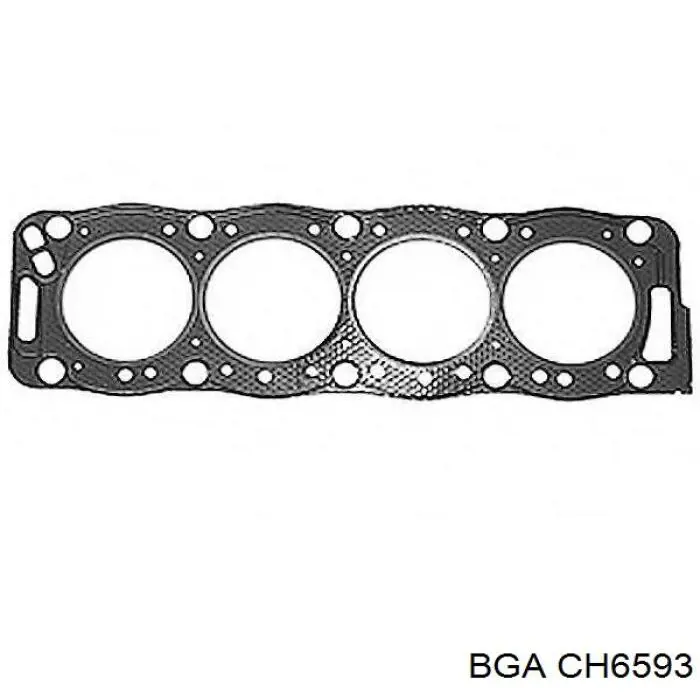 CH6593 BGA прокладка головки блока циліндрів (гбц)