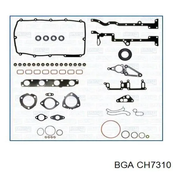 CH7310 BGA прокладка головки блока циліндрів (гбц)