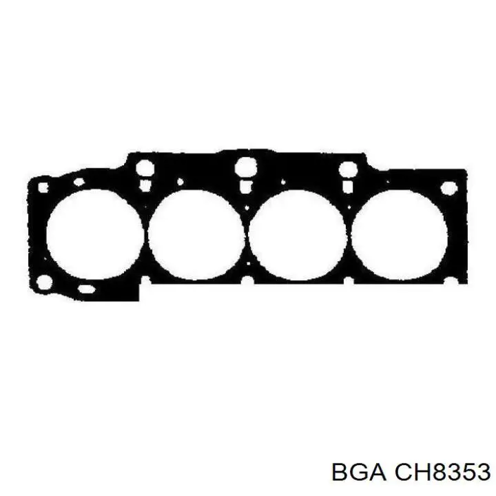 Прокладка ГБЦ 844290 Elring