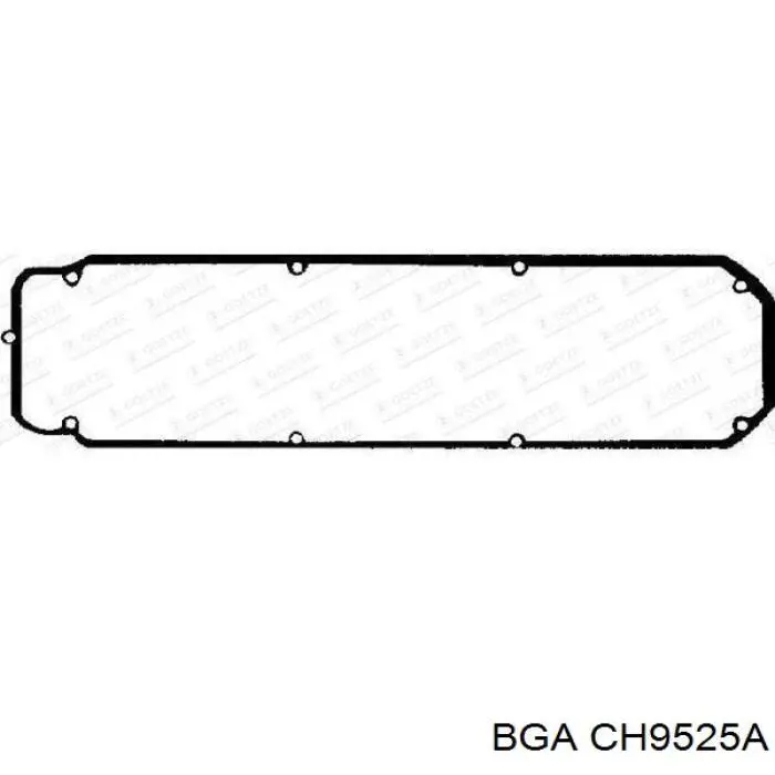 Прокладка головки блока циліндрів (ГБЦ) DPH 1254897