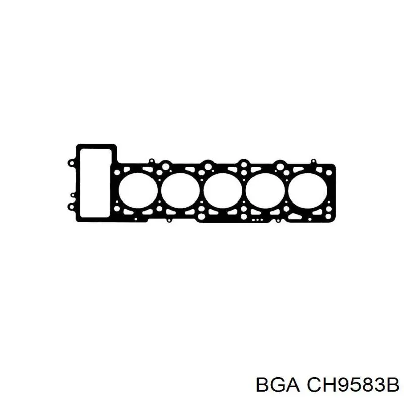 070103383P VAG прокладка головки блока циліндрів (гбц)