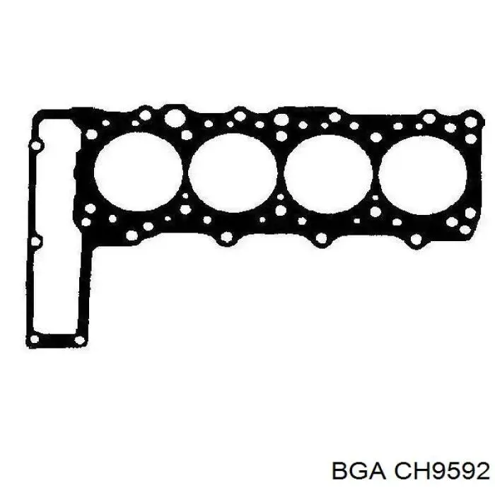 Прокладка ГБЦ Mercedes A2710160220 ціна, від 41.69 USD