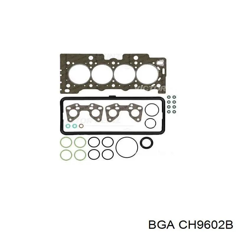 CH9602B BGA прокладка головки блока циліндрів (гбц)