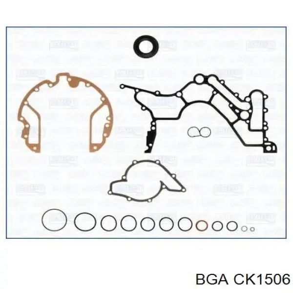CK1506 BGA комплект прокладок двигуна, нижній