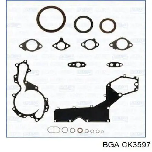 Комплект прокладок двигуна, нижній CK3597 BGA