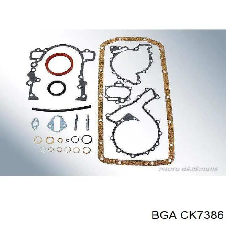 Комплект прокладок двигуна, нижній Opel 90543900 ціна, від 70.49 USD