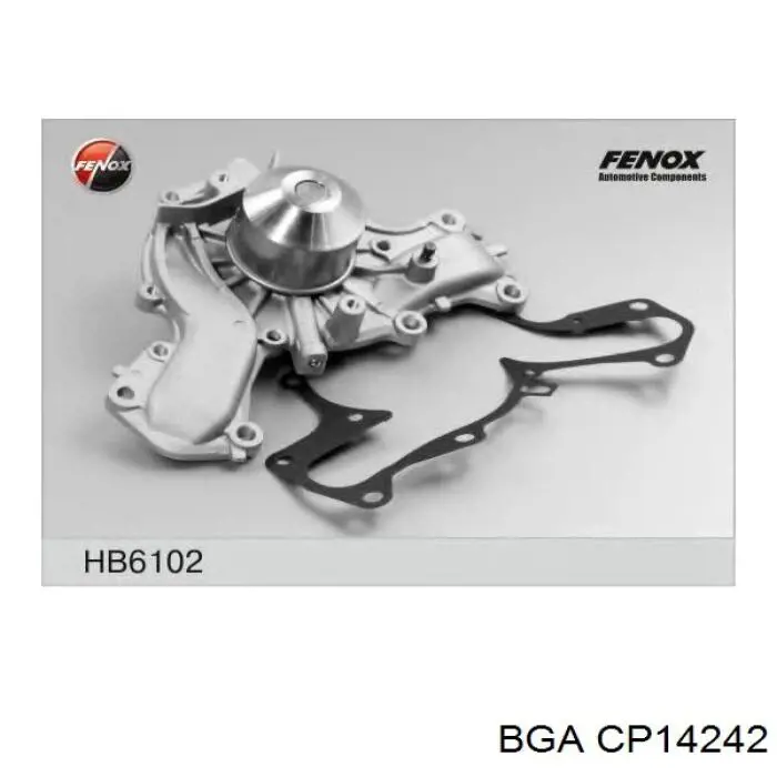 Помпа охолодження BGA CP14242 ціна, від 32.32 USD