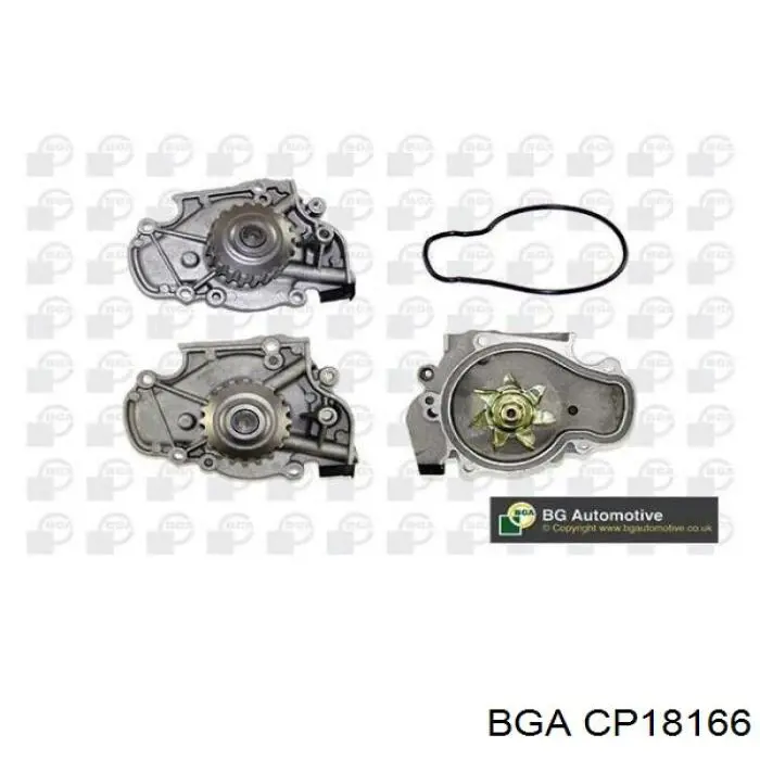 Купити CP18166 BGA Насос охолоджуючої рідини