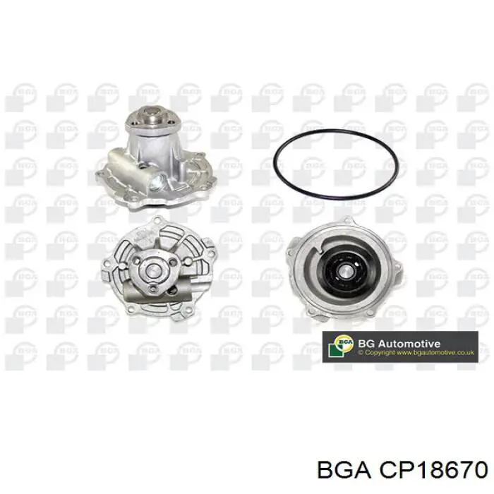 CP18670 BGA помпа водяна, (насос охолодження)